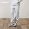 الخريف الشتاء sweatpants مريحة عداء ببطء السراويل الدافئة الصوف الرباط الرياضية تجريب السراويل SJ131038 211201