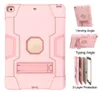 Tablet Cases For Ipad 6/Air2/Pro9.7 Air/5 2/3/4 Kickstand Functions Camera Protection Shock Proof Cover With Pen Holder