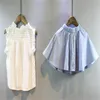 2-8 лет детская одежда для девочек юбка лук и кружевной топ Летний костюм корейский стиль детская одежда наборы детской малыш набор 435 y2