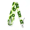 10pcs Kiwi fruit Fashion simple chain neck ID card mobile phone USB key lanyard