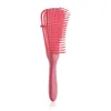 Tipele Couleur Lisse Cheveux Coiffures Brosses Femmes Girls Hair - Coin de soin Postopus Brosse Luo-C38