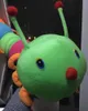 Färgglada Söt Caterpillar Big Insect Plush Toys Doll Med PP Bomull Fylld Djurkudde För Barn Vuxna Gåvor Q0727