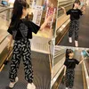 Summer Casual Twinset Clothing For Girls Short Sleeve Wings Print Tee And  Pants Outfit For Children Aged 10 12 Years From Fengxiziwu, $16.12