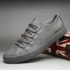 Scarpe casual da uomo Calzature maschili Scarpe da ginnastica firmate Uomo in pelle bassa tutto nero