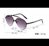 2021 Klassische Mode Edition Hohe Qualität 124 Sonnenbrillen Metall Retro Sonnenbrille Für Männer und Frauen Tyxduj