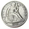 US 1840-1849 Seated Liberty Dollar Silver Plated Copy Coins metal craft dies manufacturing factory Price