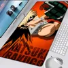 Anime toppkvalitet min hjälte akademi Deku naturgummi spelmousepad skrivbord matta stora musmatta tangentbord matta