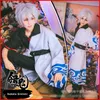 Anime Gintama Cosplay Kostuums Sakata Gintoki Cosplay Kostuum Kimono Halloween Carnaval Party Silver Soul Cosplay Kostuum Y0903