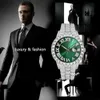 Iced Out Luxury Brand Full Diamond S Es CZ Quartz 's Watch Waterproof Hip Hop Male Clock Gift For Men