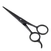 Home Use Hair Scissors Barber Black Mini Size Shaving Shear Beard Trimmer Stainless Steel Eyebrow Mustache Scissor SN5380