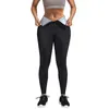 CHRLEISURE Femmes Entraînements Leggings Taille Haute Gym Sweat Body Shaper Sportswear Fitness Sauna Tummy Minceur Contrôle Legging 210925