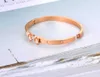 Zoomango Espumante Aço Inoxidável Estrela Charme Bangles Pulseiras para Mulheres Trendy Rose Gold Rhinestone Bohemia Jóias ZB20111 Q0717