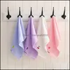 Towel Textiles Home & Gardentowel Baby Cotton Soft Cute Embroidered Pattern Drop Delivery 2021 6Qhgw