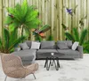 Wallpapers Custom Wallpaper Bedroom Decoration Tropical Bird Forest Southeast Asia Background 3d Mural Wallpaer