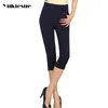 Frühling Sommer Stil Hohe Taille Bleistift Hosen Capris Frauen Büro OL Stil Arbeitskleidung Dünne Hosen Weibliche Vintage Hose Formale 210519