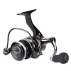 Full Metal Deniz Fishing Reel Besleyici Sazan Balıkçılık Dönen Makara Balıkçılığı Bobin Moulinet Sönen Makaralar 8kg Max Drag 1000-7000265D