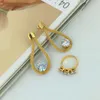 Boucles d'oreilles collier Mejewelry 4 pièces mariée zircone ensembles de bijoux complets pour les femmes fête de luxe dubaï nigéria CZ cristal mariage FHK12254