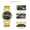 Horloges wwoor herenhorloge 8874 diamantschaal lichtgevende quartz horloges voor mannen Datum klok mannelijke rose gouden polshorloge 2021 tool