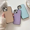 Fashion Crocodile Pattern Phone Fodral för iPhone 13 Pro Max 12 11 XS XR X 8 7 Plus Skydda Cover Mobile ShockoProof Case