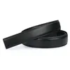 Belts No Buckle 3.5cm Wide Genuine Leather Men Automatic Waist Belt Body Strap Without High Quality Male Waistband