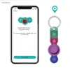 Silicone Cases for Airtag Protective Cover Skin with Anti-Lost Keyring Locator Tracker Decompression Toy Anti Stress Keychain RRD6918