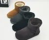 2022 HOT CLASSIC DESIGN AUS UOGS BABY BOY GIRL KIDS SNOW BOOTS FUR KEEP WARM BOOTS EUR Cowskin Sheepskin with dust bag card SZIE EUR 21-34 Free transshipment