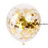 110 sztuk balony Garland Arch Pink Gold Confetti Ballons and Golden Party Baby Shower Burgundii i Złoty Dekoracje Ślubne 210626