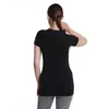 2021 봄과 여름 신사 숙녀 반팔 라운드 넥 스포츠 티셔츠 낚시 셔츠 셔츠 슬림 통기성 요가 짧은 소매 L-028