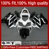 Injection mold Fairings For HONDA CBR 600 F4i FS CC F4 i 600F4i CBR600 F4i 04 05 06 07 55No.68 CBR600F4i 600CC 2004 2005 2006 2007 CBR600FS 04-07 OEM Body Kit White black