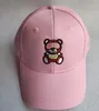 Wysokiej jakości męskie designerki Casquette Caps Modna czapka baseballowa z niedźwiedziem literami haftowany słoneczny kapelusz skąpy hat51555885