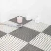 Creative Bath Room Mats Bathroom Carpet Set Mesh Soft Plastic Non-slip Foot Massage 8 Colors for Choose Free Combination 211109