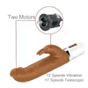 NXY Vibrateurs Nouvelle Peau Réaliste Gode Lapin Vibrateur pour Femmes Rotation Masturbateur Sex Toys Femme Produits Femelle Masturbation Cock 1119