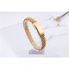 Mode heren rvs luxe gouden ketting armband klassieke casual sieraden vriendje bruidegom geschenk
