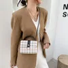 Талия! Высококачественные модные женские сумки повседневная мода небольшой квадратный плечо мессенджера Свежий кошелек