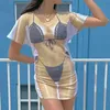 Moda drukowana okrągła szyja z krótkim rękawem Loose Fresh Flow-Mecz Woman Tshirts 210521