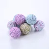 Cat Toys High-Quality 1Pcs Toy Ball Wool Funny Interactive Pet Kittens Scratch For Solving Boredom