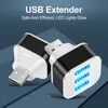 20 Hub Extender 3Port Extended Splitter Wall Charger Candy Fast Charging per iPhone Samsung Tablet telefonico Adapter3645564