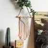 Macrame Wall Hanging Tapestry DIY Handmade Woven Home Decor for Bedroom Woven Boho Tapestry Hanging