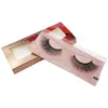 3d imitation mink false eyelash set europeiska och amerikanska tjocka ögonfransar