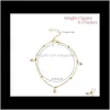 Anklets Infinity Multilayer Anklet Bracelet Chain Women Fashion Mashing Jewelry Will and Sandy Dropship PS1832 Trtcn