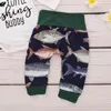 Kläder uppsättningar 0-24m födda barn baby pojke spädbarn fisk bomull romer pappa pappa toppar och byxor leggings hatt outfits set roupa menina