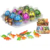 Dinosaurus Eieren Worrenbaar speelgoed Grow in water Crack met diverse kleuren poolspellen speelgoed voor verjaardagsvakantie geschenken feest gunsten voor peuterkinderen 3-10 jongensmeisjes
