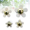 Car Air Freshener 4 Pcs Vent Decorations Little Daisy Flowers Fragrance Holder Auto Interior Decoration