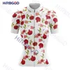HIRBGOD 2022 Spring Cycling Jerseys Polyester Short Sleeve Top Women's Cycling Jersey Fashion Cloth for Cycling for Spain G1130