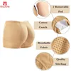 Guudia Womens Butt Lifter Bez Szefle Hip Enhancer Bielizna Buty Pads Shaper Boysorts Oddychające ciało 210810