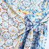 Femmes Vintage Tissu Patchwork Floral Imprimer Noué Sarong Jupe Faldas Mujer Femelle Fermeture À Glissière Chic Slim Robes 210521