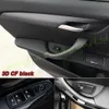 ل BMW X1 X2 F48 F39 2016-2021 لوحة التحكم المركزية الداخلية مقبض الباب 3D/5D ألياف الكربون ملصقات شارات التصميم للسيارات