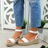 Sommer Platform Sandals 2020 Fashion Women Strap Sandal Wedges Shoes Casual Woman Peep Toe espadrille femme ghn7