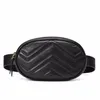 Wholesale New Fashion Pu Leather Handbags Women Fanny Packs Waist Bags Lady Belt Chest bag 4 colors marmont