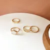 Золотая цепная цепная кольцо для женщин-девочек мода нерегулярных пальцев тонкие кольца подарок 2021 женская ювелирная вечеринка